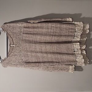 Free People loose crochet top S